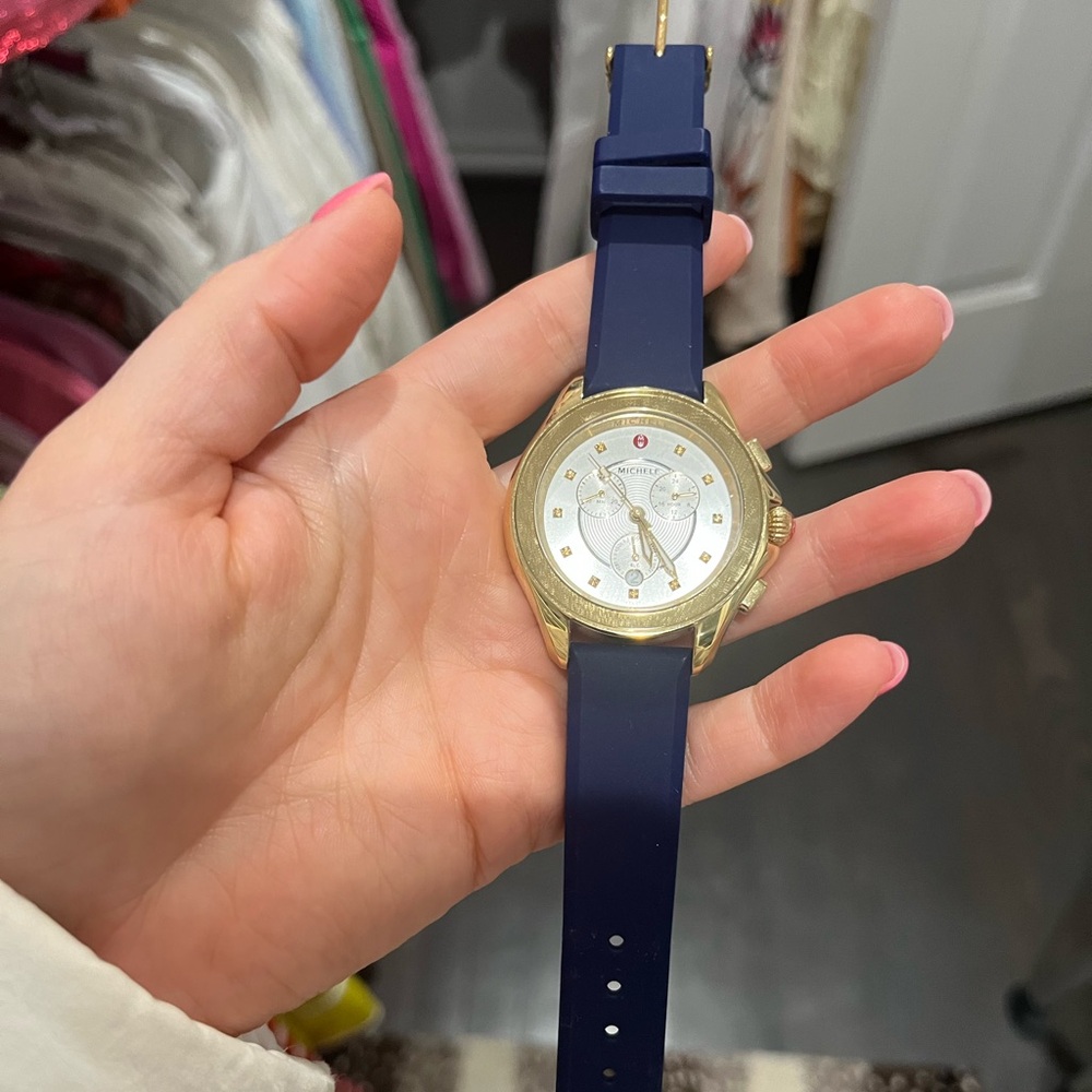 Michele Silicone Watch